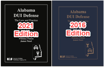 The book Alabama DUI Defense is co-authored by attorney Whitney Polson each year since 2016. Polson Law Firm offers free consultations and payment plans.