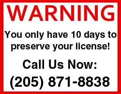 Warning: If you were arrested for a DUI and your plastic license taken, you MUST act within 10 days to protect you right to keep driving. Call for a FREE consultation NOW. Don't wait, and miss the deadline.