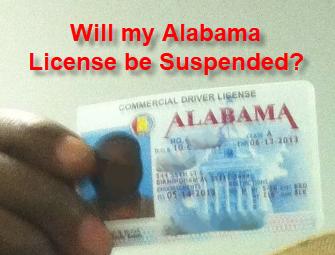 Driver's License Suspension for Alabama Felony DUI